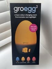 Image of Gro Egg 2 - Colour Changing Room Thermometer Light - Boxed New