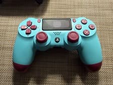 Image of Sony PlayStation 4 DualShock V2 Wireless Controller Berry Blue V2