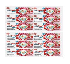 Image of Aquafresh Kids Splash Strawberry Toothpaste 50ml-Pack 12