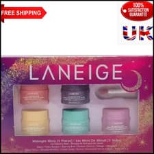 Image of New--LANEIGE--Midnight Minis Lip Set of 5 X 3G Lip Sleeping Mask Balm Gift Set