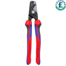 Image of Knipex 95 12 225 StepCut® XL Cable Shears/ utters With Cut Comfort Handles 225mm