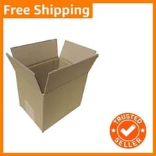 Image of 5-Pack Durable Double Wall Shipping Boxes 200mm x 150mm x 160mm - Economy Style