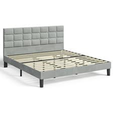 Image of Bed Frame Bedstead + Mattress Metal Platform 3ft 4ft 4ft6 Double 5ft 6ft King UK
