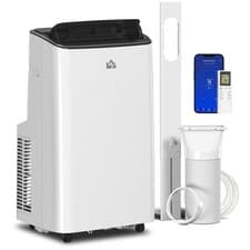 Image of HOMCOM 12000 BTU Portable Air Conditioner Unit with WiFi Smart App, 26m²