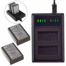 Image of 2X BLN-1 BLN1 Battery +charger for OLYMPUS BCN-1 EM1 EM5 EP5 E-M1 E-M5 E-P5 OM-D