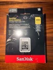 Image of SanDisk PRO-CINEMA CFexpress Type A Card 480GB BRAND NEW