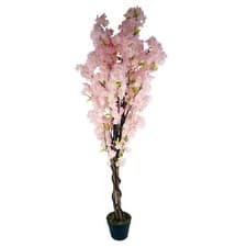 Image of 150cm Artificial Pink Cherry Blossom Tree