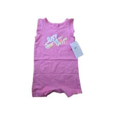 Image of Nike Frze Tag Romper Pink 9-12 Months