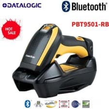 Image of Datalogic Powerscan PBT9501-RB Bluetooth USB Kit Barcode Scanner w /Base Battery