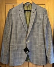 Image of Men’s Gibson Checked Blazer Jacket Size 42 UK Brand New With Tags