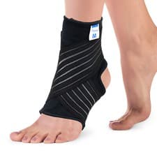 Image of Ankle Support Brace Strap - Compression Support Strap for Sprains and Sports