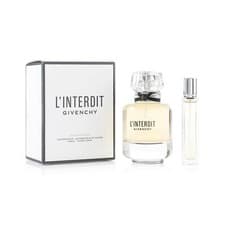 Image of Givenchy L'Interdit Eau de Parfum 80ml Spray + 12.5ml Gift Set New