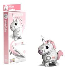 Image of EUGY 3D Unicorn No.14 Model Craft Kit