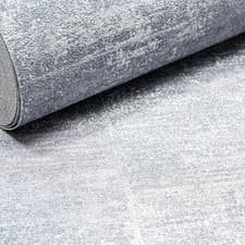 Image of Plain Blue Textured Wallpaper Silver Metallic HeavyWeight Free Match Paste Wall
