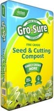Image of GRO Sure Seed and Cutting Compost 10L by Westland