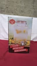 Image of The Vintage Company Jumbo Glass Drinks Dispenser 7.6L(box damaged)