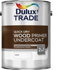 Image of Dulux Trade Quick Dry Wood Primer Undercoat