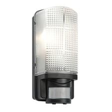 Image of Saxby Motion Outdoor Garden PIR Sensor Bulkhead Security E27 Wall Light IP44