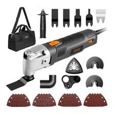Image of 300W Oscillating Multitool - VonHaus Variable 15,000–22,000 OPM Cutter & Sander