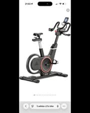 Image of adidas Stationary Exercise Bike C-21x Bluetooth Cardio Workout Indoor Cycle