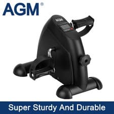 Image of Mini Exercise Bike Pedal Arm Leg Recovery Cycle Machine Resistance Adjustable