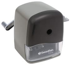 Image of Swordfish Curve Desktop Manual Pencil Sharpener 8-12mm - 40103