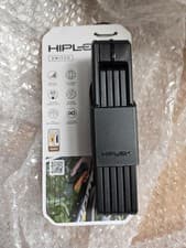 Image of Hiplok Switch Bicycle Lock Brand New 85cm Locking Length, 2 Keys BLACK
