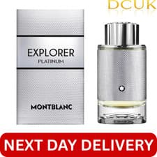 Image of Montblanc Explorer Platinum Eau de Parfum 200ml EDP Spray New