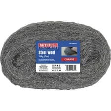 Image of Faithfull Steel Wire Wool Coarse 200g