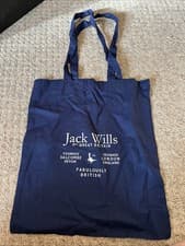 Image of Jack Wills Navy Tote Bag