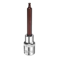 Image of 4mm Ball End Hex Bit Socket 1/2" Square Drive Metric Extension Impact Bit