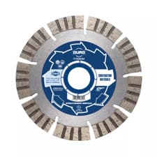 Image of Duro Concrete Diamond Blade Reinforced Ferrous Metals Bricks Granite Stone Clay