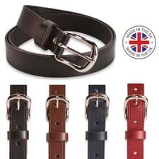 Image of Hawkdale Real Leather Belt - Full Grain Belt - Made In The UK