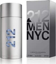 Image of CAROLINA HERRERA 212 FOR MEN 100ML EAU DE TOILETTE SPRAY EDT AUTHENTIC BRAND NEW