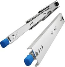 Image of VADANIA 300mm Heavy Duty Drawer Slides with Lock | 120kg Load Capacity | Side M