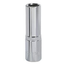 Image of SP1214D Sealey WallDrive® Socket 14mm Deep 1/2" Square Drive Fully Polished