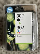 Image of HP 302 Black and Tri Colour Ink Cartridges Multipack - X4D37AE - Exp Sep 2027