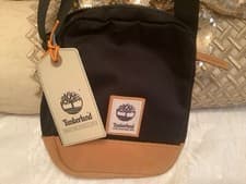 Image of timberland messenger bag Cross Body  - black design. NWT.