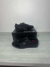 Image of FIRETRAP DR DOMELLO BLACK TRAINERS MENS UK 5 EU 38 CASUAL SHOES NEW BOX