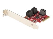 Image of StarTech - 6 Port PCIe SATA Expansion Card - 6Gbps - Brand New
