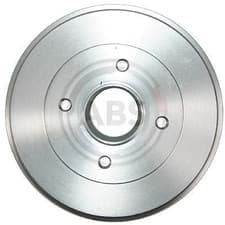 Image of Rear Brake Drum A.B.S. 2656-S for Renault/Nissan Kangoo/Kubistar (03-21)