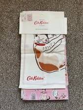 Image of Cath Kidston Set Of Two Cats Tea Towels