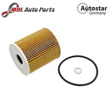 Image of Autostar Germany Oil Filter BMW 3 Series  5 Series - 11422247392 - Direct Fit