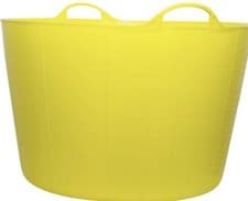 Image of Red Gorilla Flexible Extra Large Tub 75L Yellow