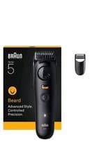 Image of Braun Beard Trimmer Series 5, BT5500 with 2 Styling Tools Black
