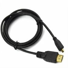 Image of Micro HDMI Cable Standard HDMI to Micro Lead Type A to Type D 1m 1.5m 2m 3m 5m