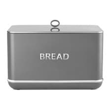 Image of Tower T826175GRY Renaissance Bread Bin Grey