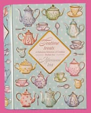 Image of Teatime Treats Book Shaped Biscuit Tin 260g Selection of Cookies Afternoon Tea