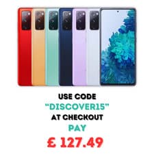 Image of Samsung Galaxy S20 FE 5G 128GB - All Colours - Unlocked Smartphone - A+
