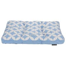 Image of SCRUFFS BLUE Florence Dog Mattress Dog Bed Medium